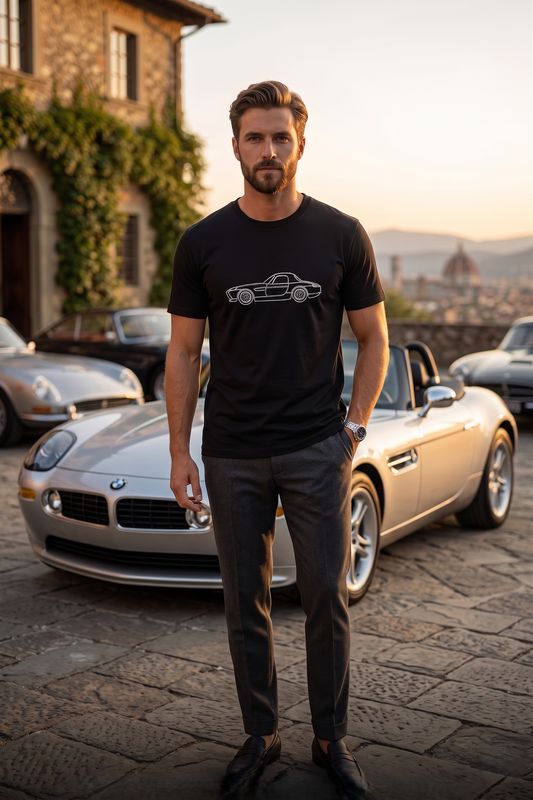T-Shirt z kolekcji Garage Stitch | Haft BMW Z8