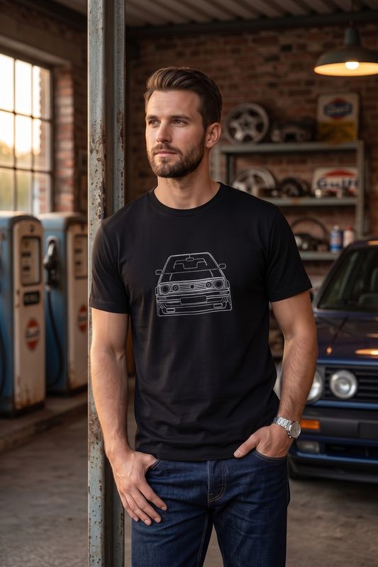 T-Shirt z kolekcji Garage Stitch | VW Golf MK2