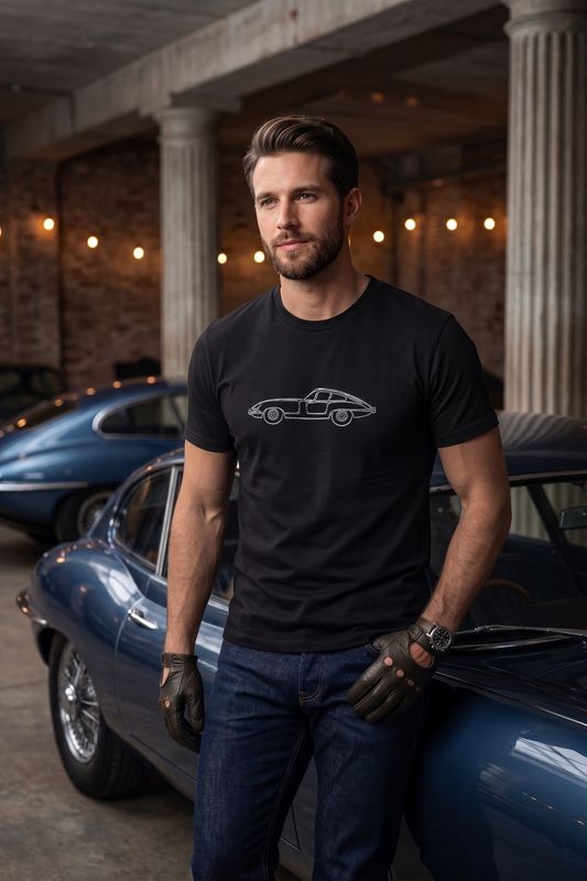 T-Shirt z kolekcji Garage Stitch | Jaguar E-Type