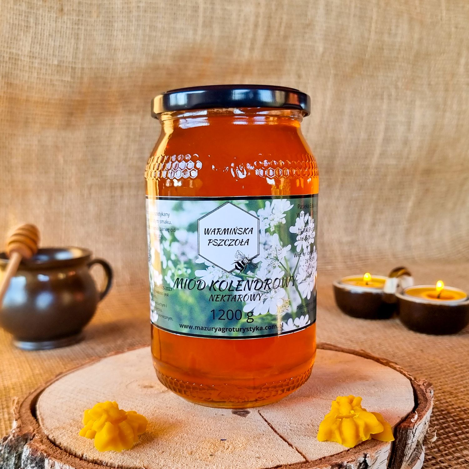 Miód Kolendrowy
