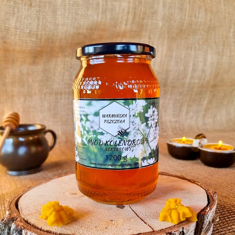 Miód Kolendrowy
