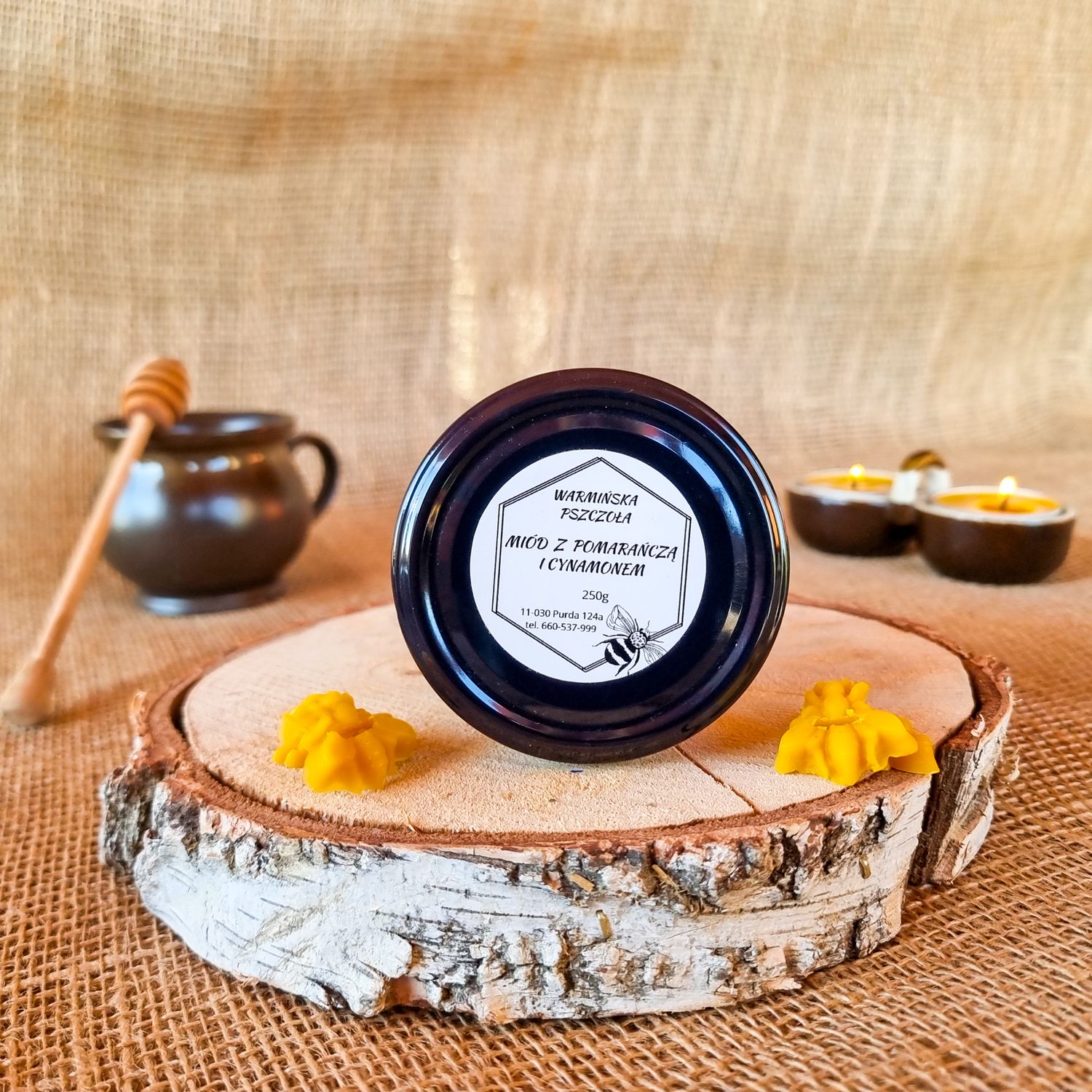 Miód z Pomarańczą i Cynamonem