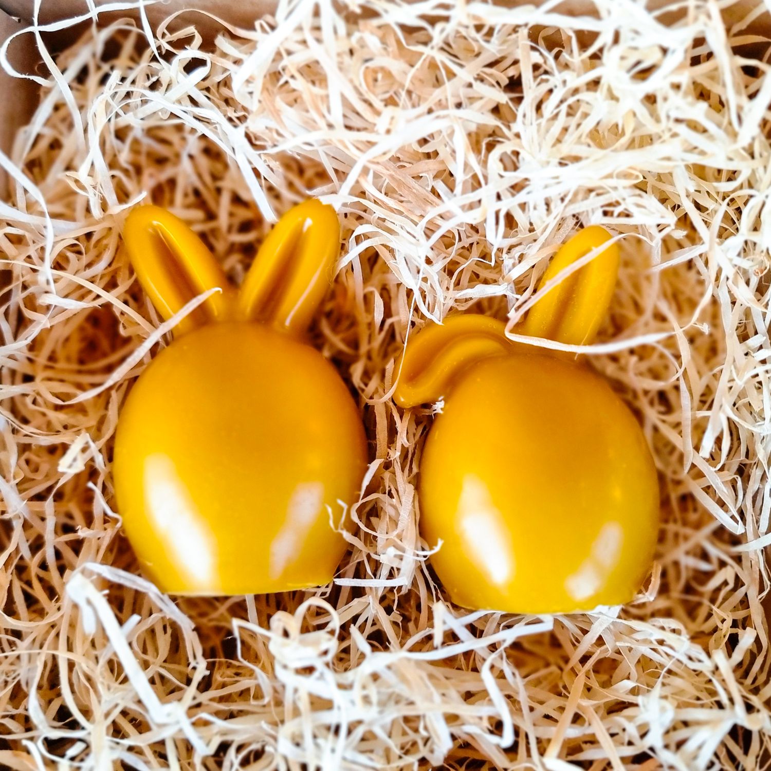 Zestaw Świec 2 Królików Wielkanocnych