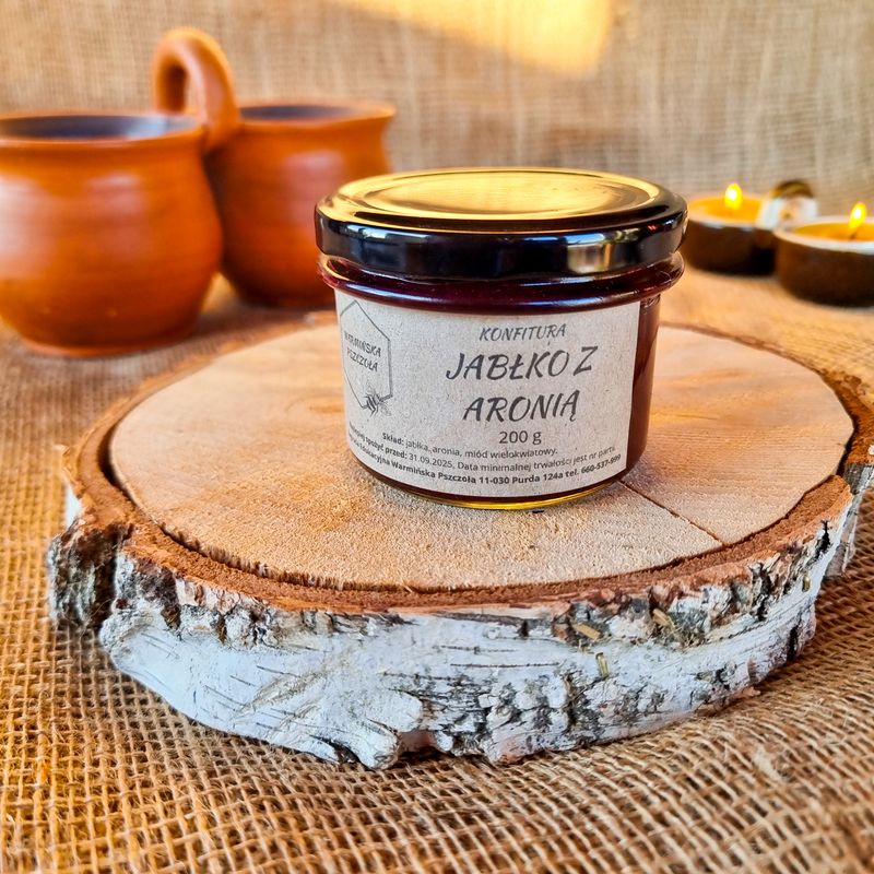 Jabłko z aronią i miodem