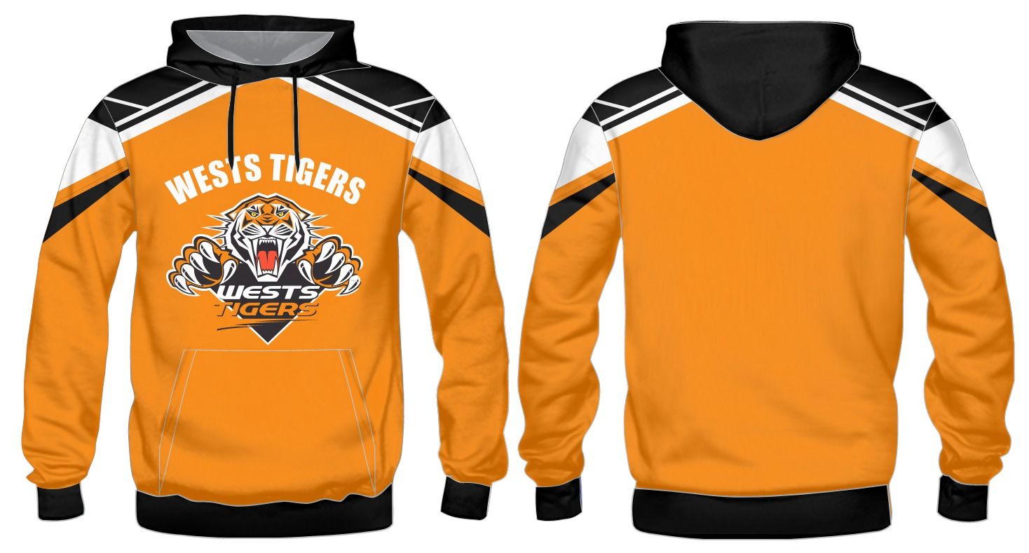 TIGERS RETRO HOODIE