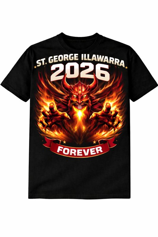 FOREVER DRAGONS  T - SHIRT