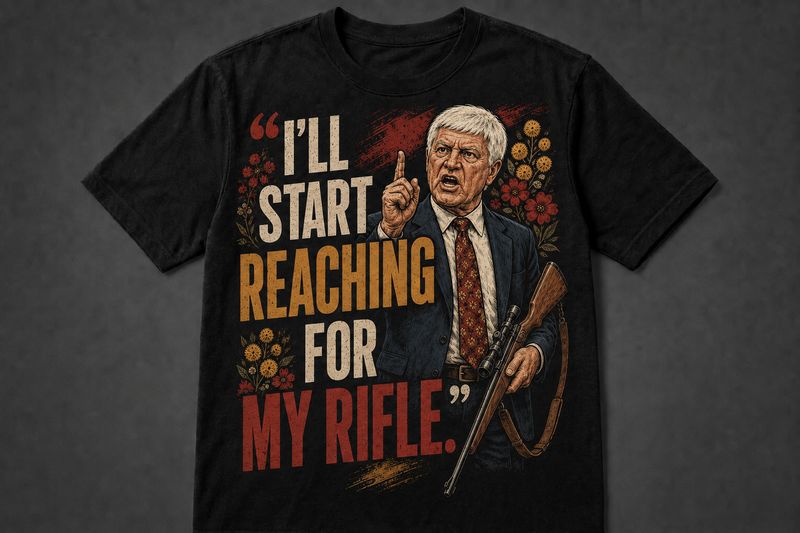 BOB KATTER: REACH FOR THE GUN