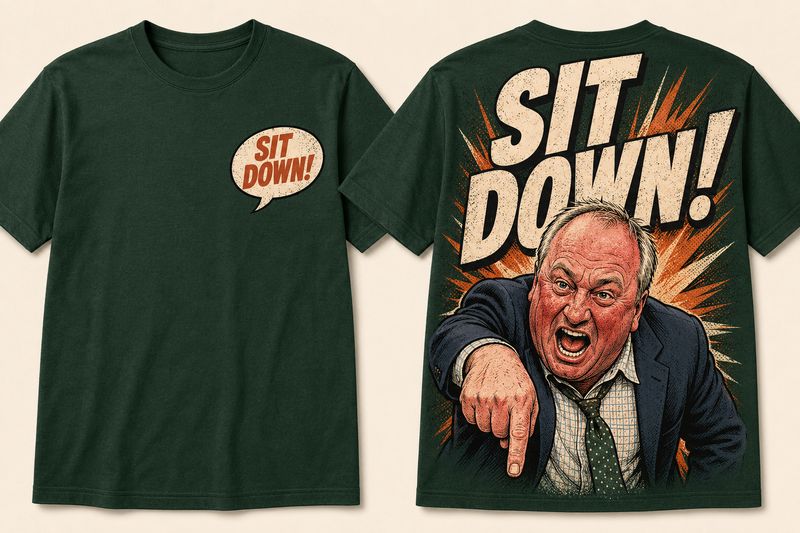 SIT DOWN