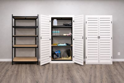 Storage Rack To Cabinet Conversion Kit - Side