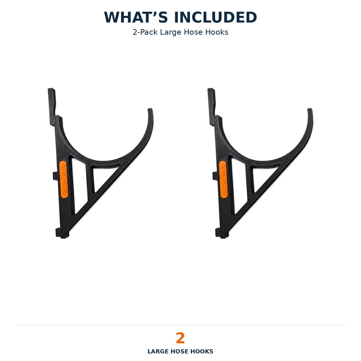 Rack-Ware Large Hook 2 - Pack