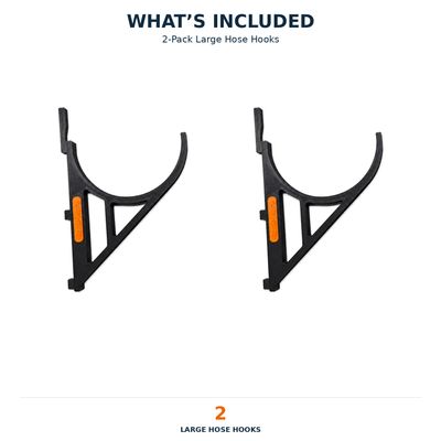 Rack-Ware Large Hook 2 - Pack
