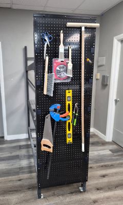 3 Pack - Pegboard Kit For Boltless Shelving
