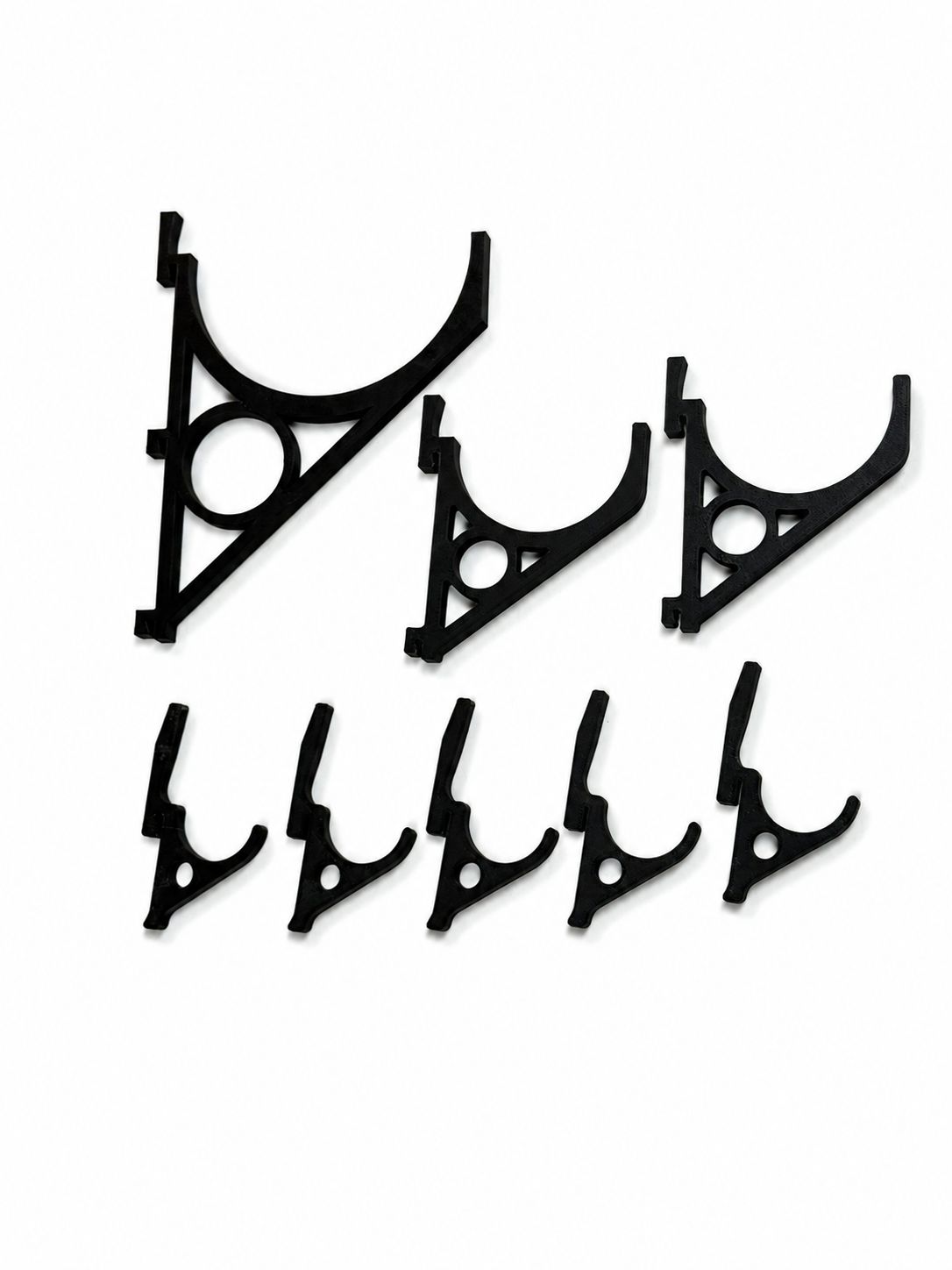 Variety Pack Rack Gear Hooks – 8 Pieces