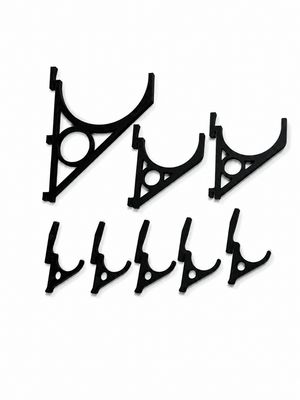 Variety Pack Rack Gear Hooks – 8 Pieces