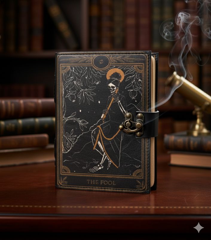 Leather Bond Book of Spells