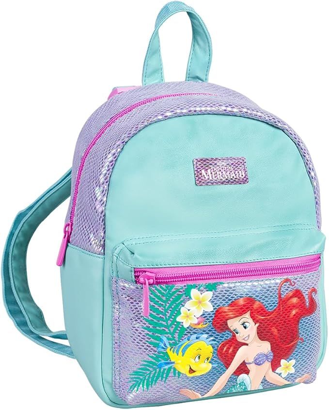 Zaino seven small backpack 23X28X13  la sirenetta ariel Seven Nuova Collezione