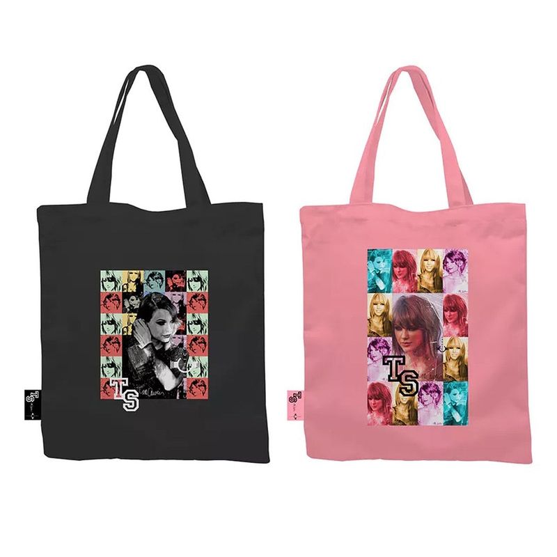 Borsa Shopper Taylor Swift Capienza 38x42cm Disponibile in Due Colori Diversi by Maricart. Idea Regalo