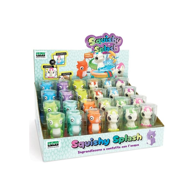Squishy splash Lebez dino unicorn