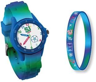 SJ GANG STYLE JAM GANG Orologio Bambino, Blu, Con braccialetto in Silicone, Bambini