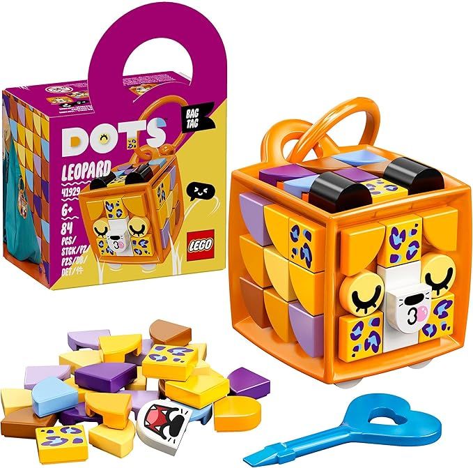 LEGO 41929 DOTS BAG TAG - Leopardo