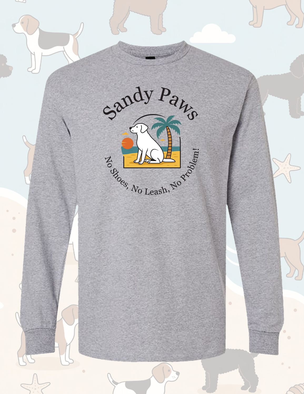 100% Cotton Unisex Long Sleeve Tee