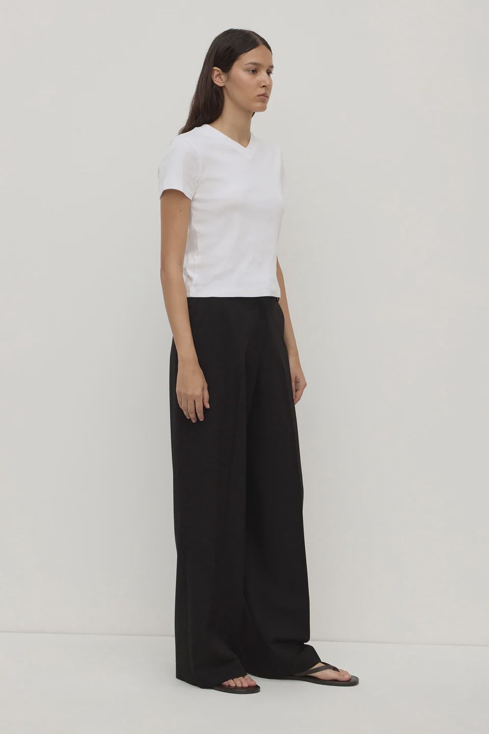 Anika wool pant