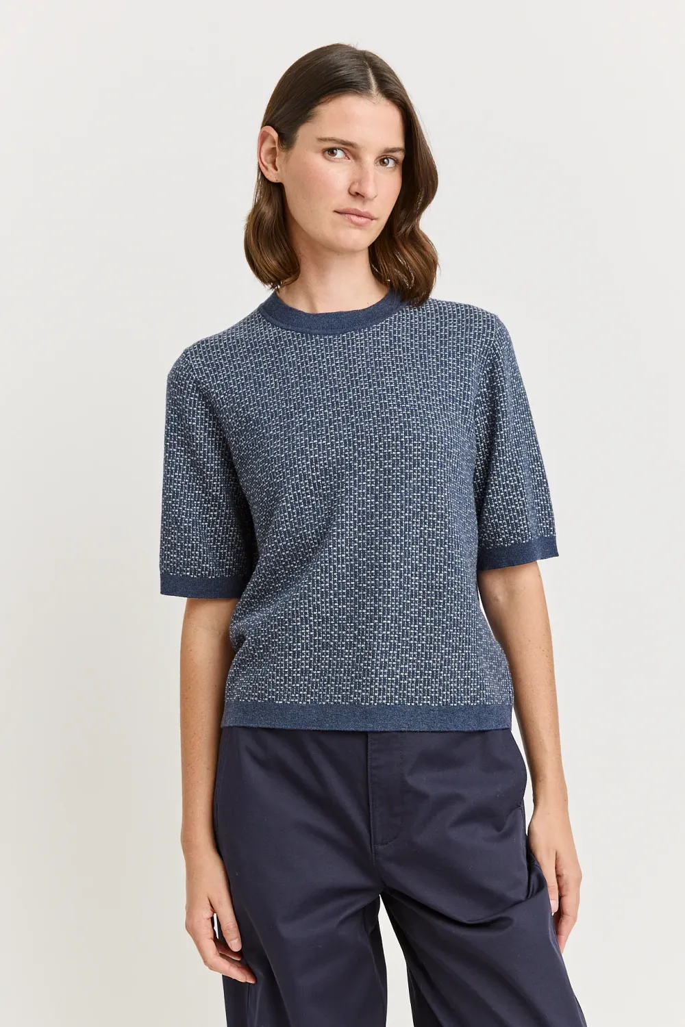 Matrix Knit Top
