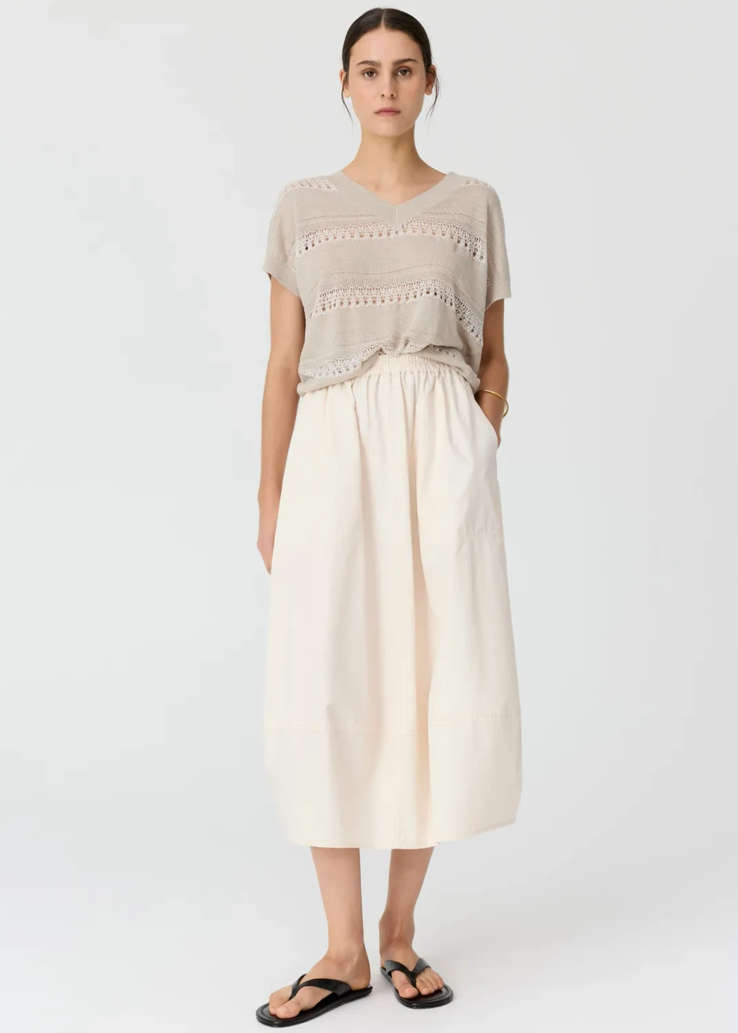 Liana V Neck knit