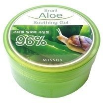 MISSHA Snail Aloe Soothing Gel / Beruhigendes Aloe Vera Gel mit Schnecken  Secret Extrakt