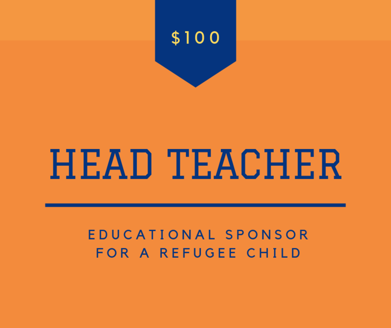 HEAD TEACHER - Refugee Student Sponsor