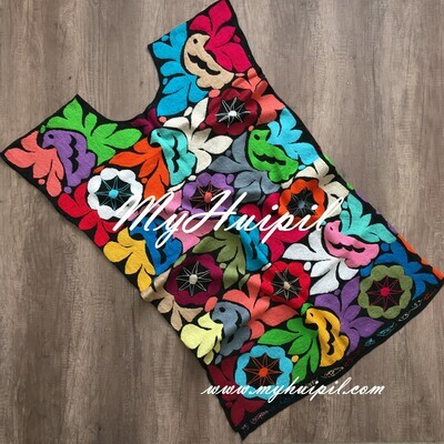 Huipil largo Jalapa de Díaz