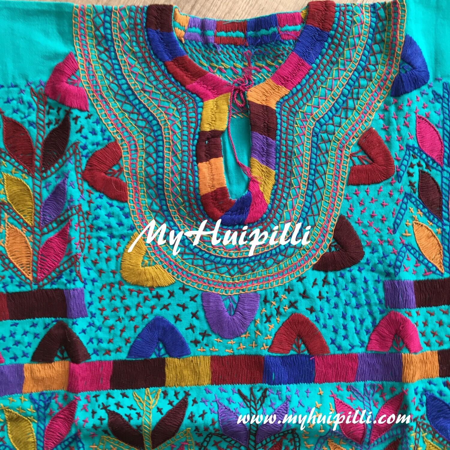 Blusa Mazorca Turquesa