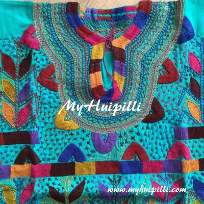 Blusa Mazorca Turquesa