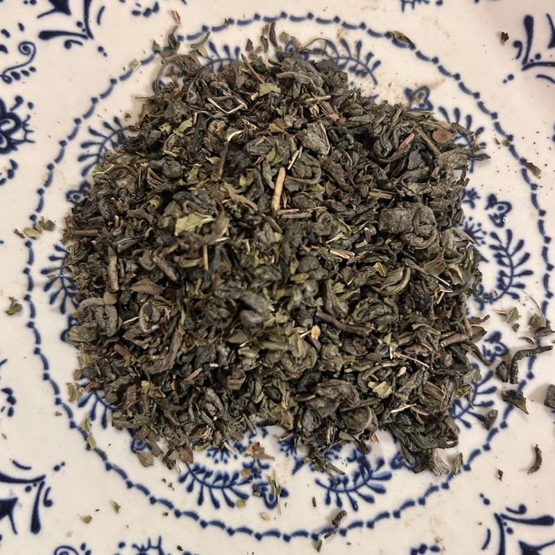 Té verde con menta