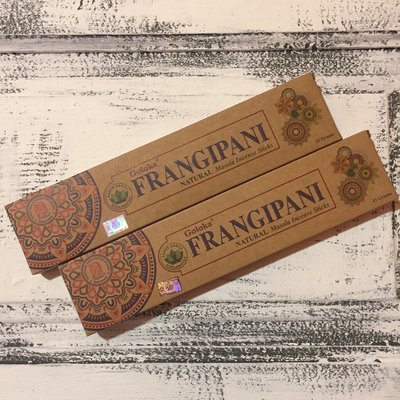 Incienso Orgánico Frangipani