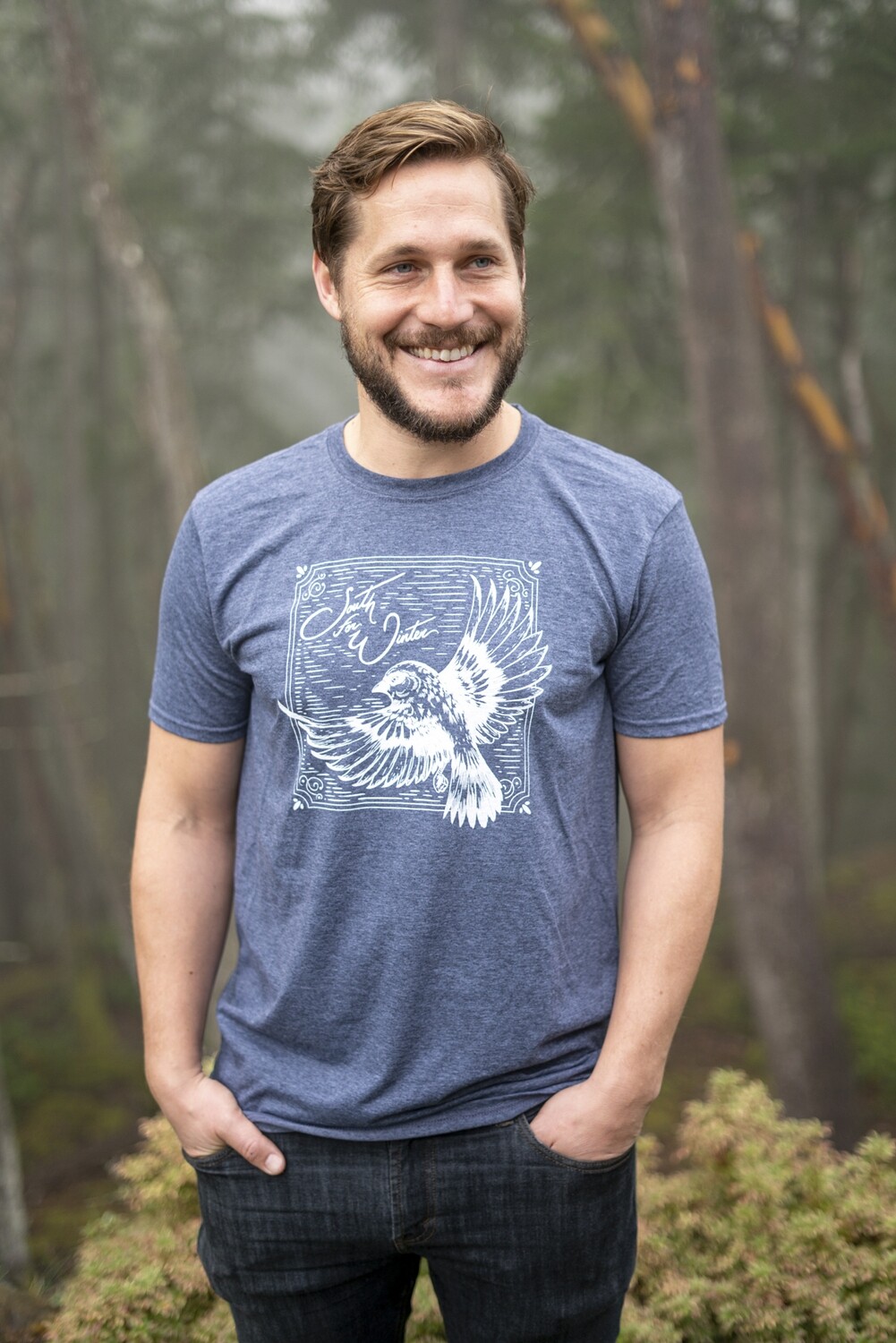 Heather Blue "Twine" T-Shirt