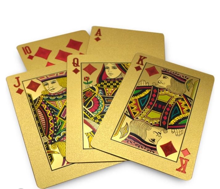 Luxury Gold Playing Cards