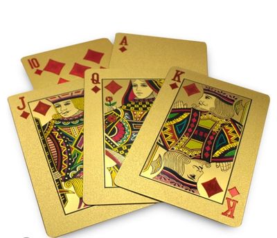 Luxury Gold Playing Cards