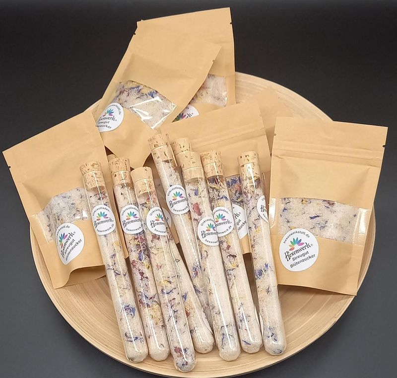 Blütenzucker Streugut Blütenzucker Streugut