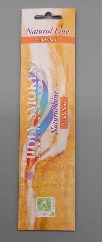 Sandelholz - Natural Line Räucherstäbchen Holy Smokes von Berk