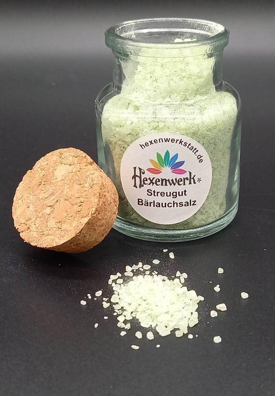 Bärlauch Salz Streugut Bärlauch Salz Streugut