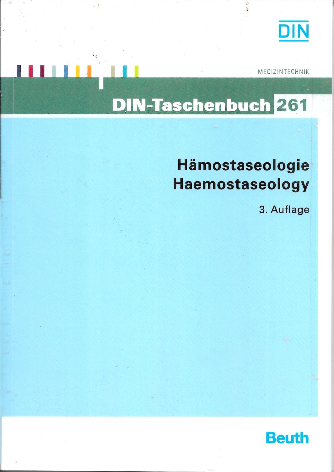 Homeostase | Von Willbrand Faktor | Beuth-DIN 261