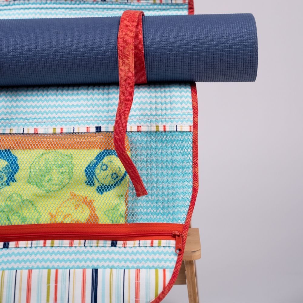 On a Roll Gym Bag/ Orange Butterfly