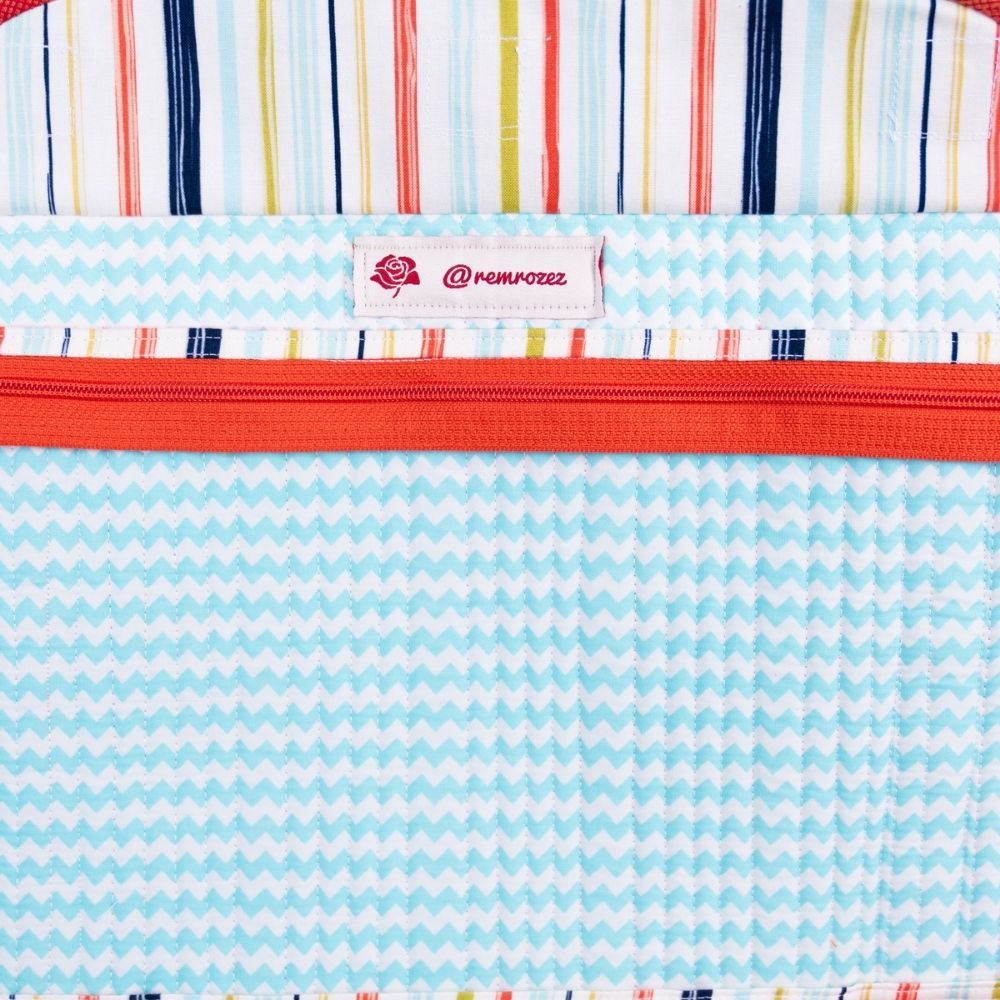 On a Roll Gym Bag/ Orange Butterfly