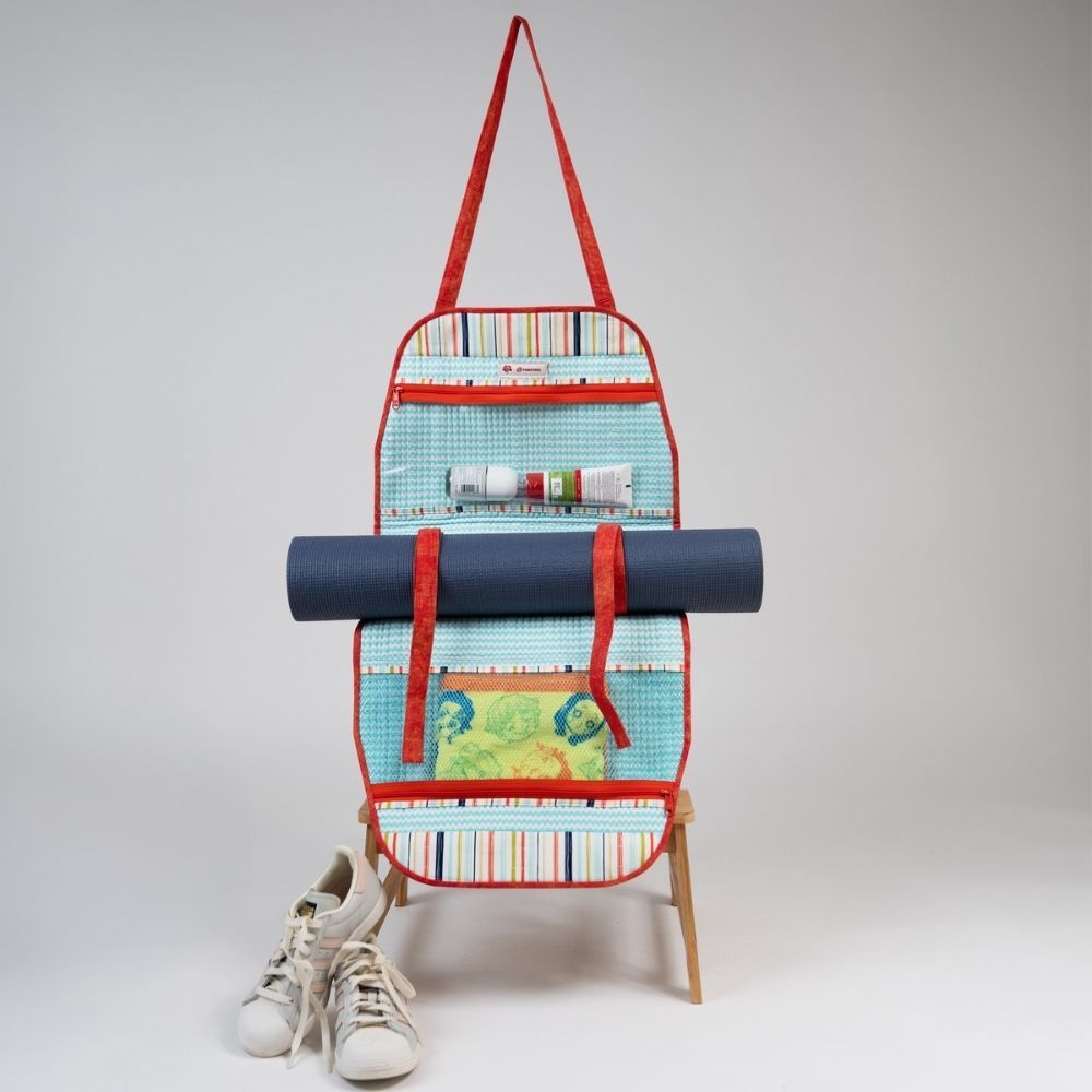 On a Roll Gym Bag/ Orange Butterfly