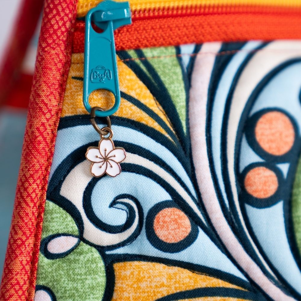 On a Roll Gym Bag/ Orange Butterfly