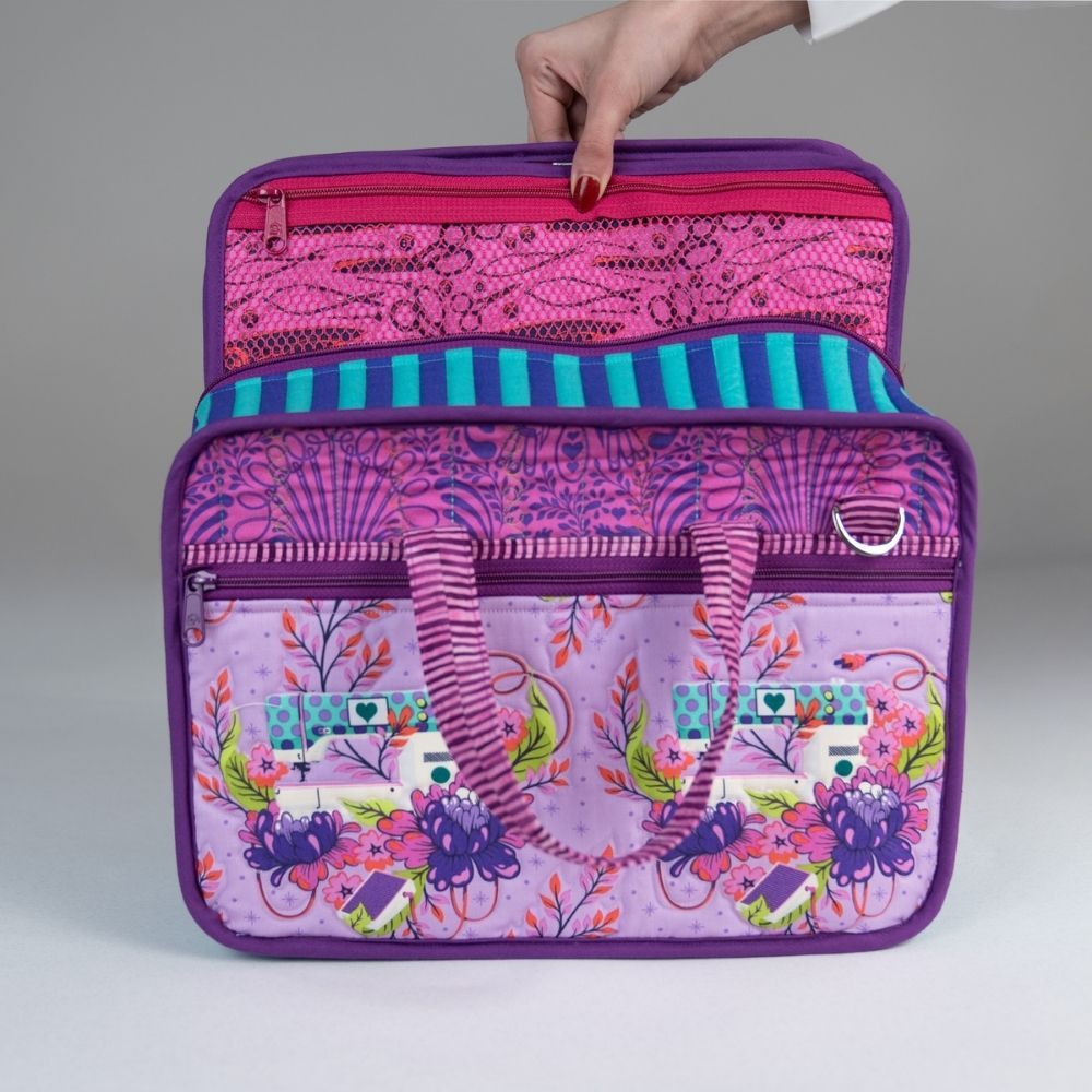 Tool Organiser/ Purple Ribbons