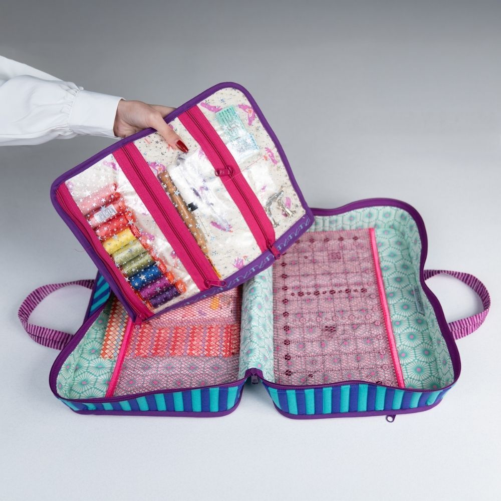 Tool Organiser/ Purple Ribbons