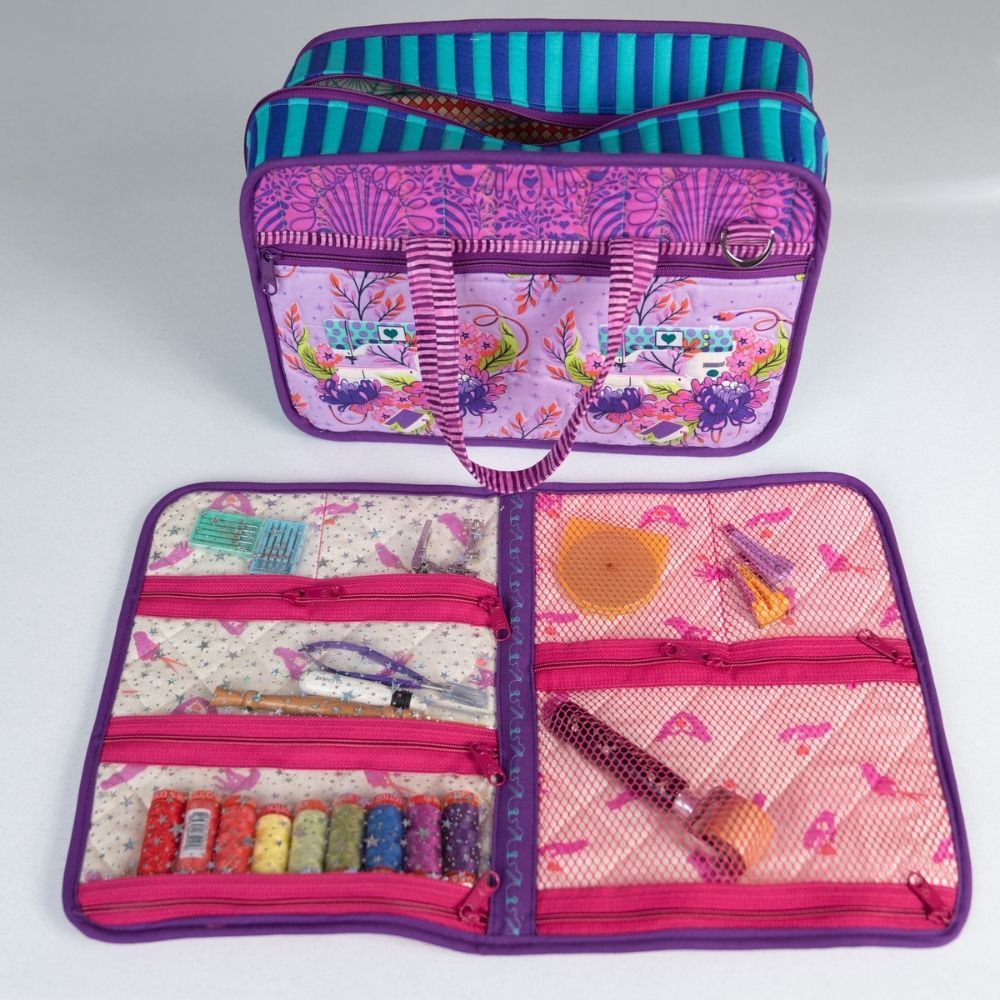 Tool Organiser/ Purple Ribbons