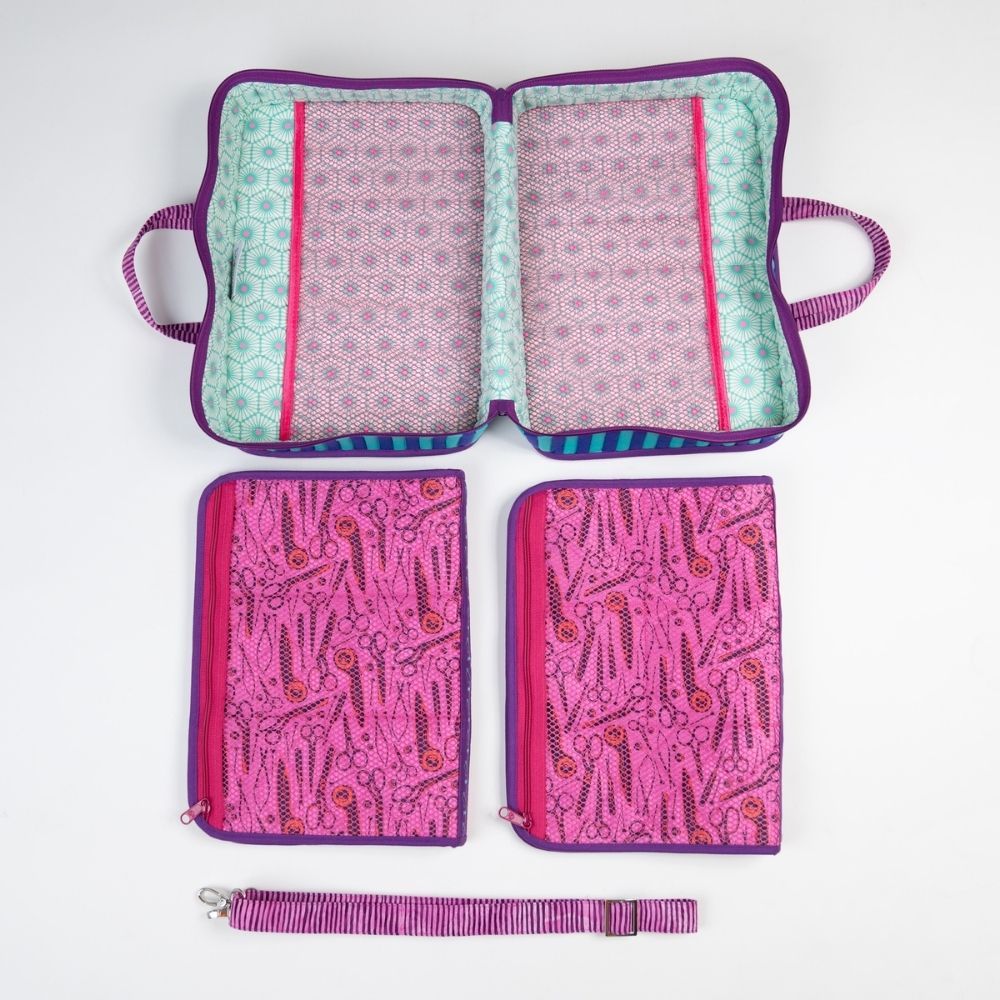 Tool Organiser/ Purple Ribbons